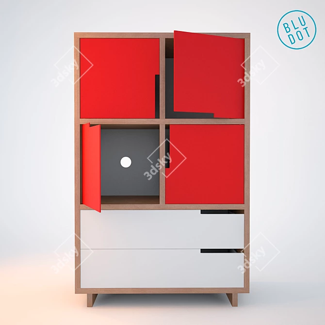 Modu-Licious: Modular Storage Solutions 3D model image 3