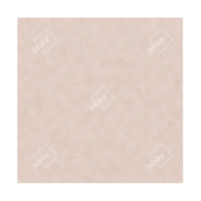 Beige VrayDisplace Carpet 3D model image 1