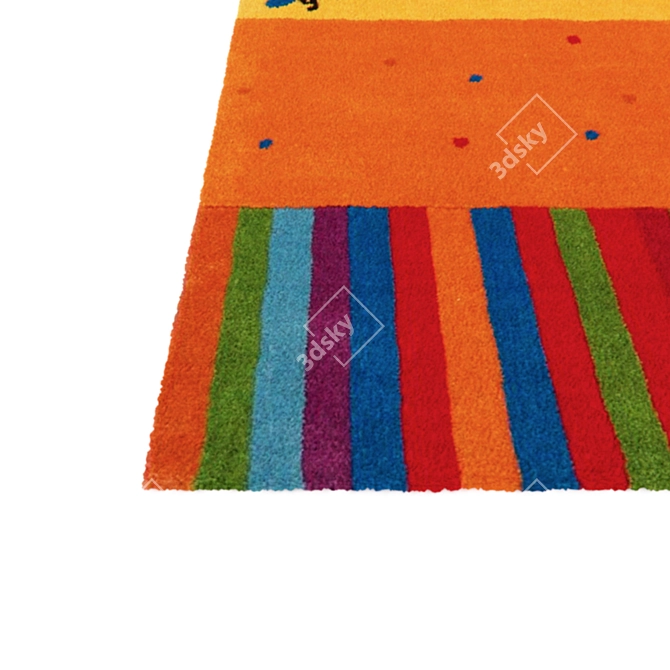 HQ Details Vol.3 Carpets: Vibrant & Interactive Flooring 3D model image 2