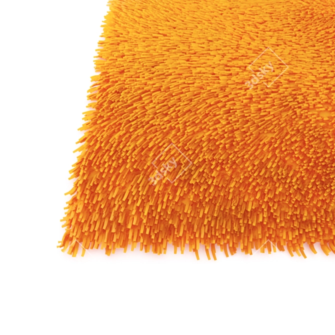 Luxury Hair Carpet: Premium Bathroom Upgrade 3D model image 2