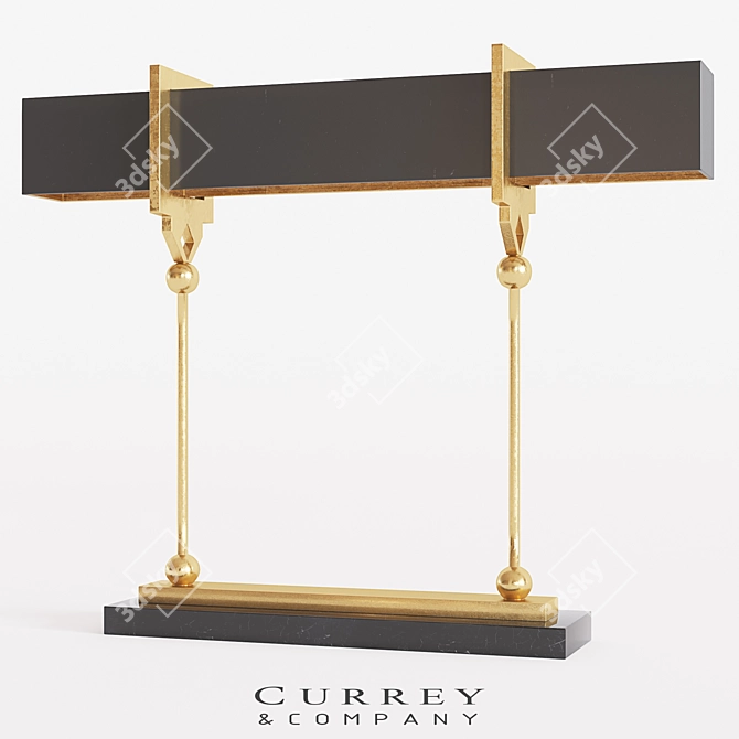 Elegant Apropos Table Lamp 3D model image 1