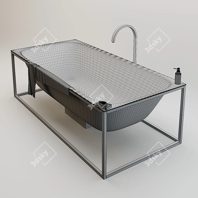 BETTELUX SHAPE: Elegant and Spacious Bath 3D model image 2