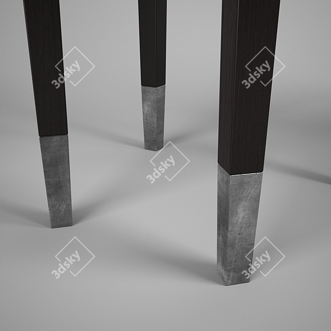 Modern Chic Landis Barstool 3D model image 3