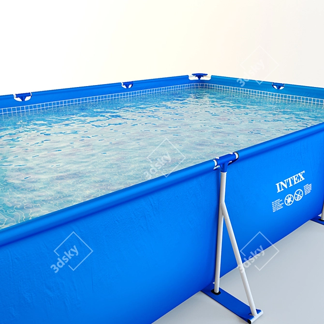 Intex 28273 Frame Pool: 450x220x84cm 3D model image 2