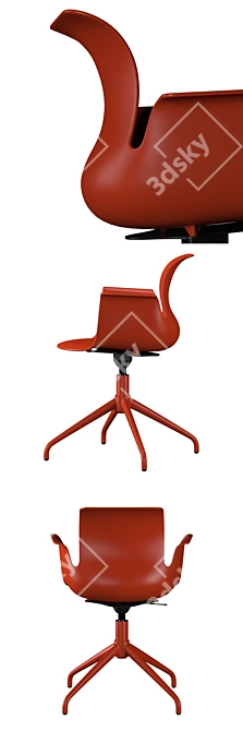 Elevate Your Comfort: Pro Armchair 3D model image 2