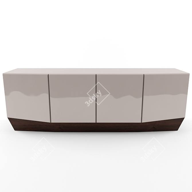  Venetian Chic Console 3D model image 2