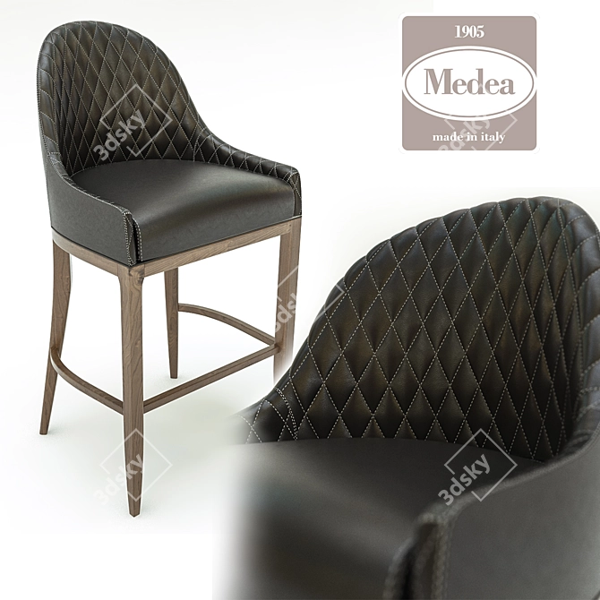 Mobilidea Art 5601 Cannes Stool 3D model image 2