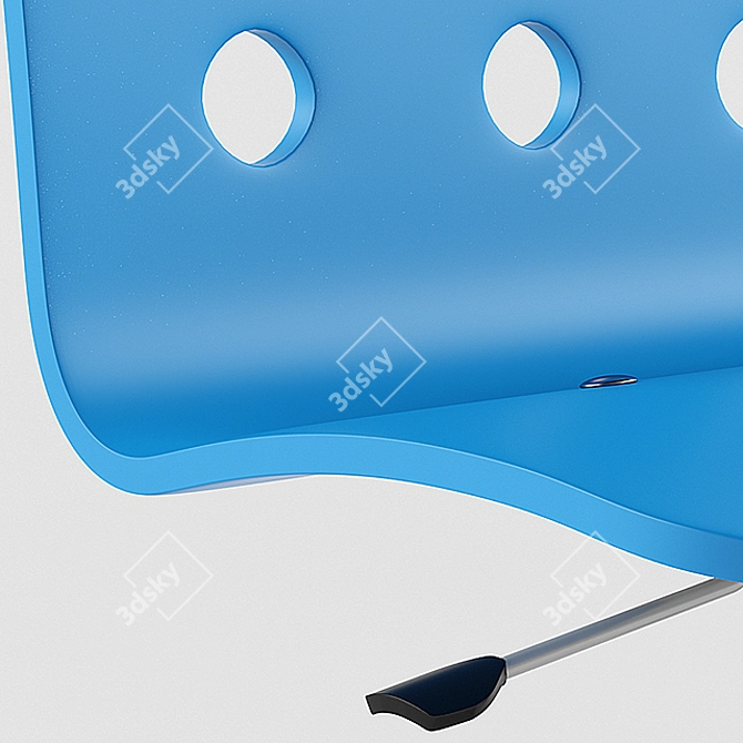 Jules IKEA: Compact, Adjustable Seat 3D model image 3
