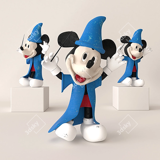 Mickey Mouse Figurine 3D model image 1