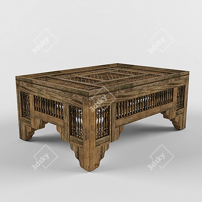 Morokko Coffee Table 3D model image 1