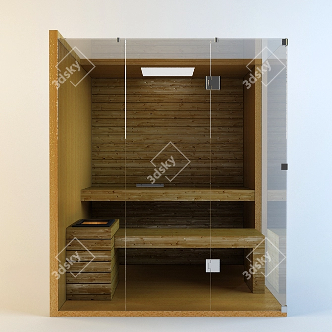 Effigibi Mini Sauna 3D model image 1