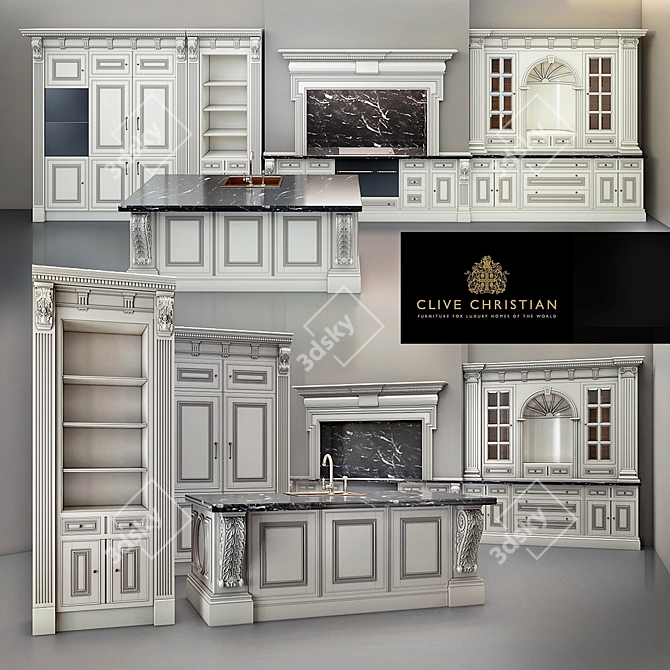 Clive Christian Architectural Elegance 3D model image 2