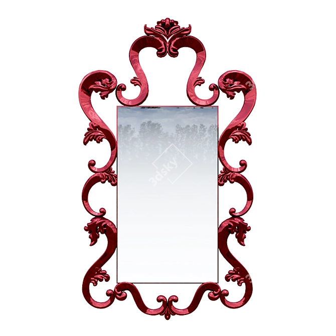 Elegant Reflection: Christopher Guy Mirror 3D model image 1