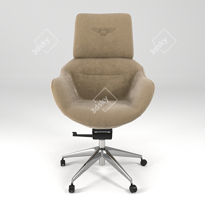 Elevate Conference Chair: Comfort and Innovation 3D model image 2