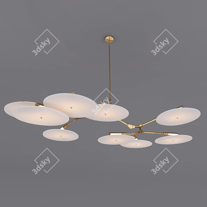 Elegance in Illuminate: Ceiling Lamp 01 3D model image 1