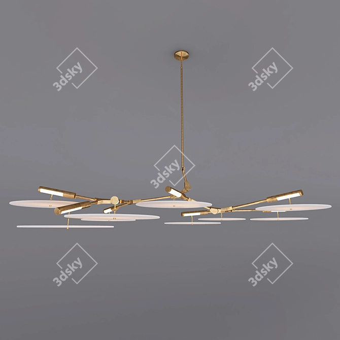 Elegance in Illuminate: Ceiling Lamp 01 3D model image 3