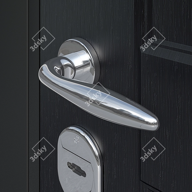 Ultimate Entry Door with Hammer 3D model image 3