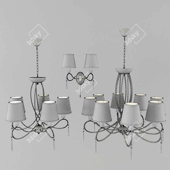 ARTE LAMP LOGICO: Elegant Lighting for Every Space 3D model image 3