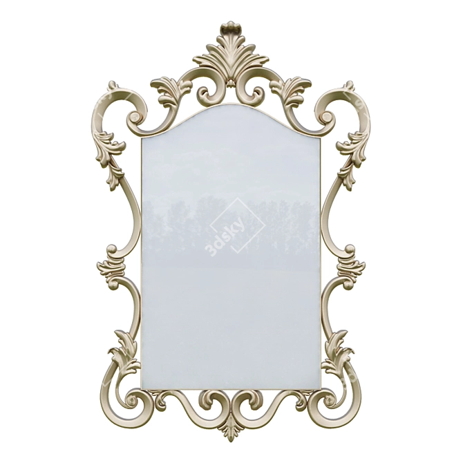 Elegant Reflection: Christopher Guy Mirror 3D model image 1