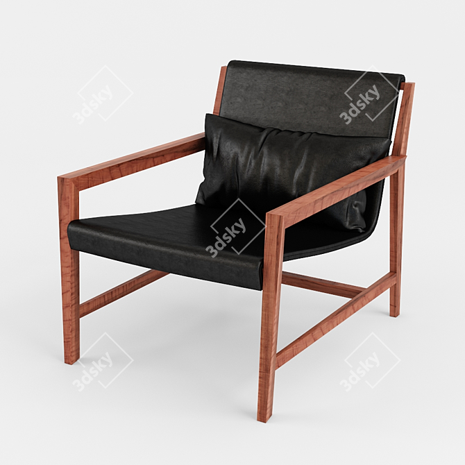 Cozy Comfort Armchair 3D model image 1