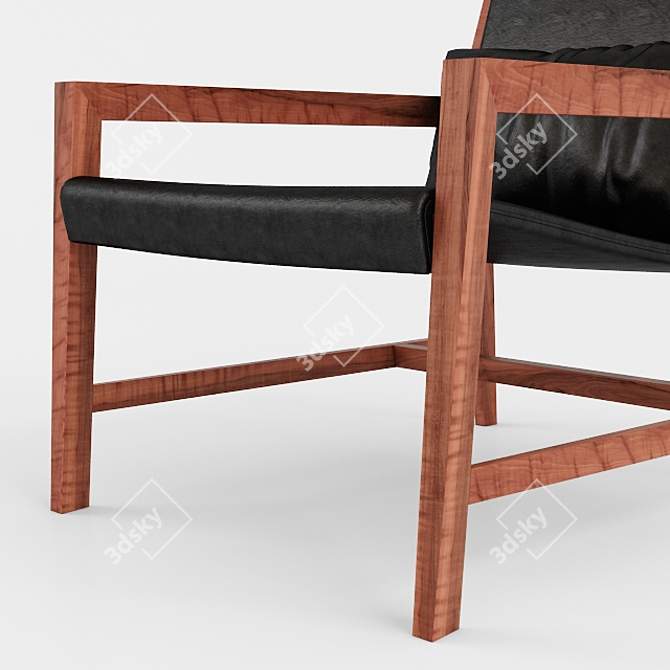 Cozy Comfort Armchair 3D model image 3