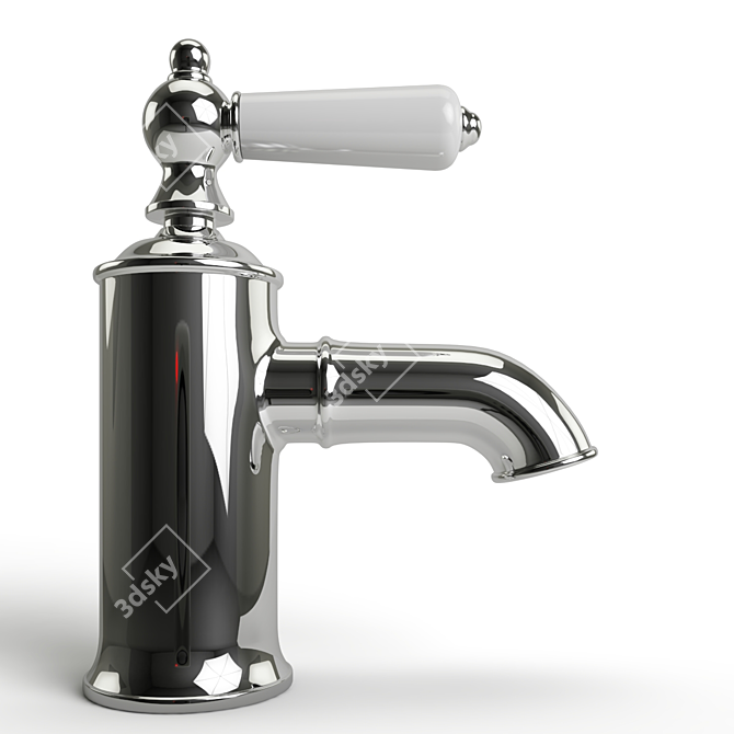 German-made Bravat Basin Mixer 3D model image 2