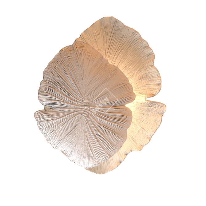 Passion Sconce: Elegant Wall Lamp 3D model image 2