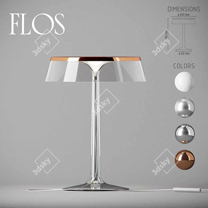 Ethereal Elegance: FLOS Bon Jour 3D model image 1