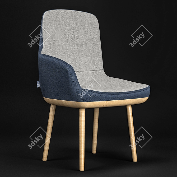 Elevate Comfort: Ego Chair 3D model image 1