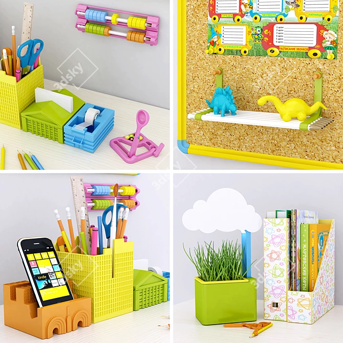 Kids Room Set: Creative and Complete 3D model image 2