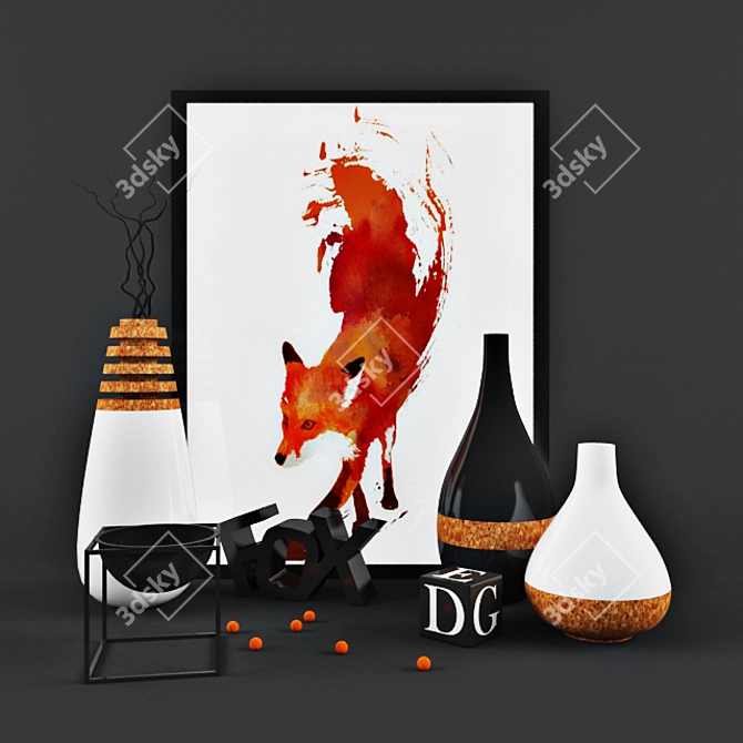 Foxy Home Accents 3D model image 1