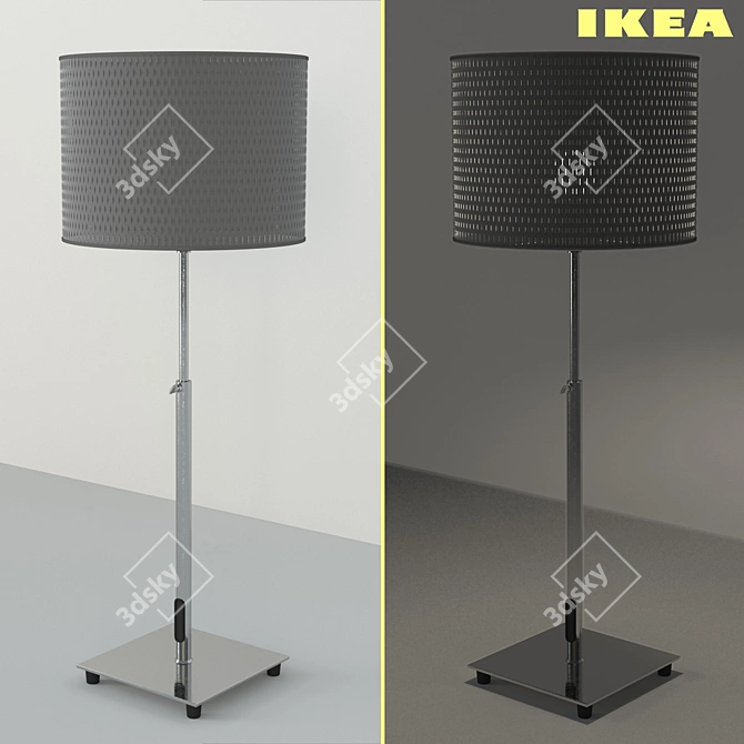 IKEA Alang Table Lamp 3D model image 1