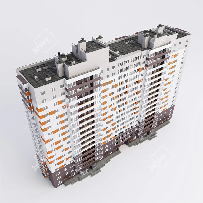 Elevate Your Living: Multi-Level Marvel 3D model image 2