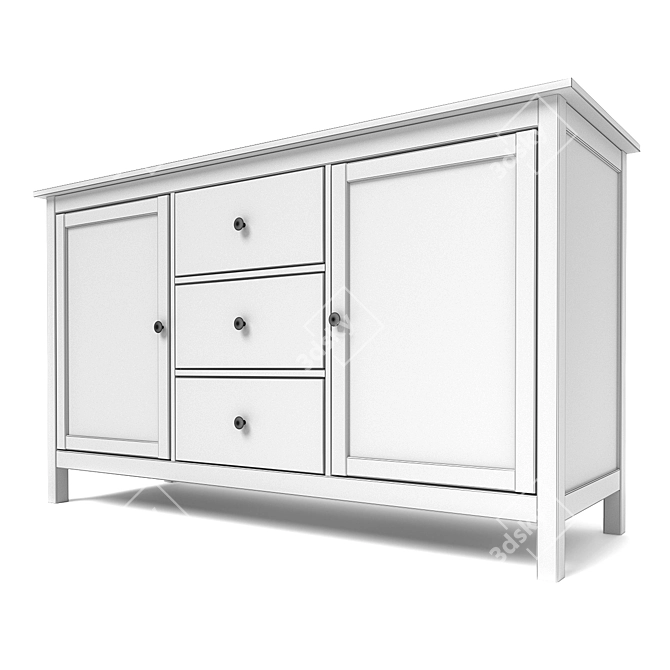 Sleek HEMNES Sideboard, Ikea - Modern Storage Solution 3D model image 2