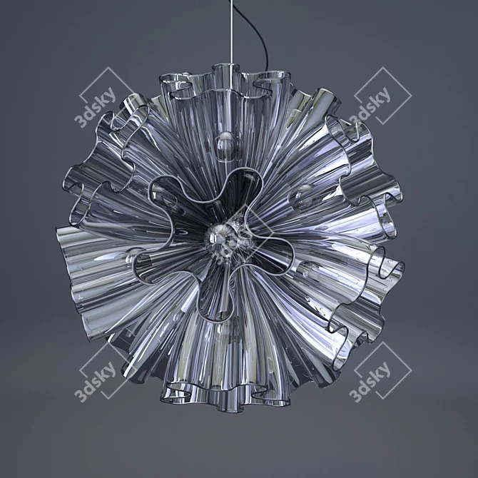 Elegant AXO Light Blum Pendant 3D model image 2