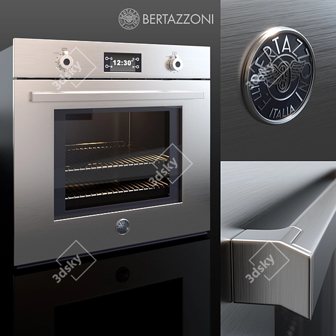 Bertazzoni PROFS30XT: Italian Culinary Excellence 3D model image 1