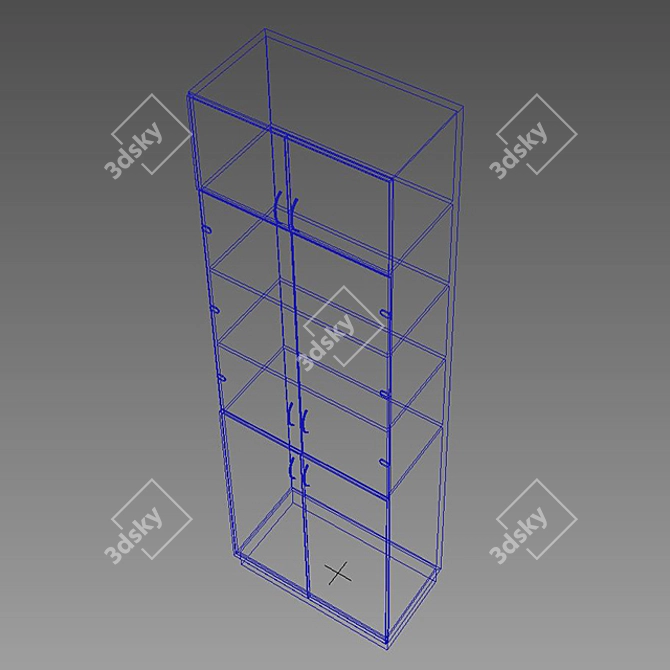 Office Cabinet 3D model image 3