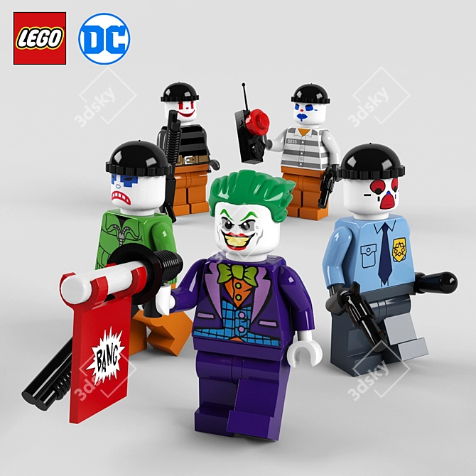 Joker's Crew: Lego Allies 3D model image 1