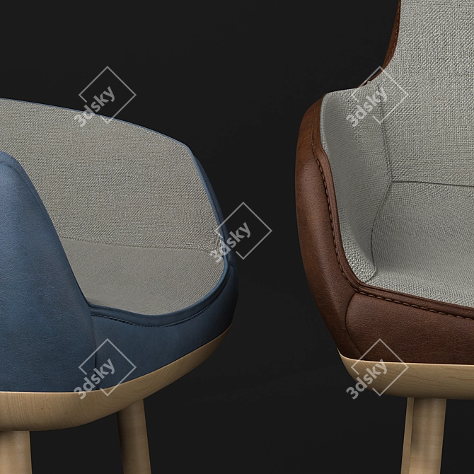 Contour Seat+: Revolutionizing Sitting 3D model image 3