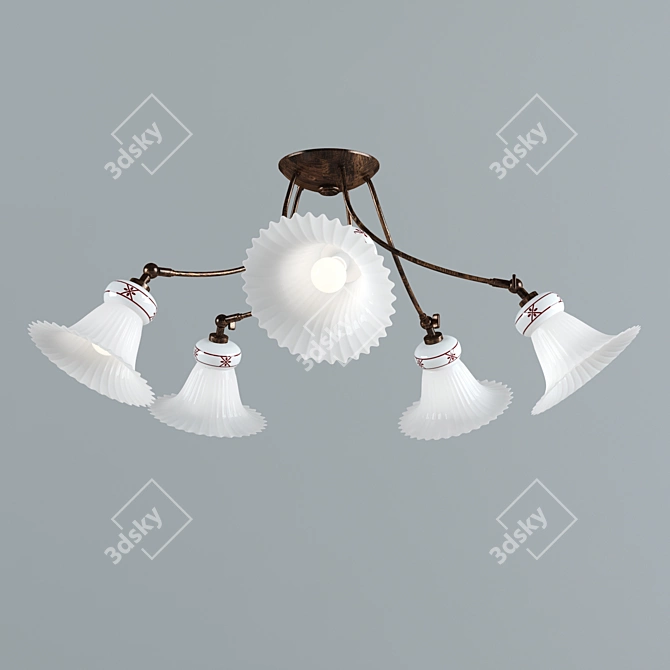 Sleek Linea Light Mami Collection 3D model image 3