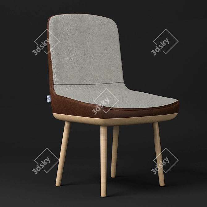 ErgoFlex Chair 3D model image 1