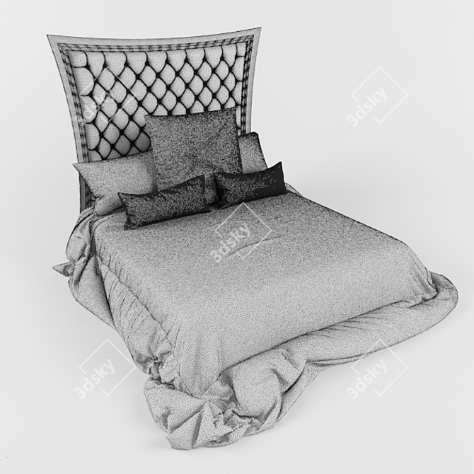 Title: Marilyn Bed by Mantellassi 3D model image 3
