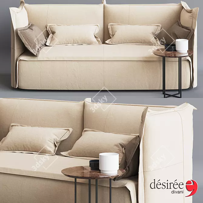 Desiree Britt 2012 Sofa 3D model image 1