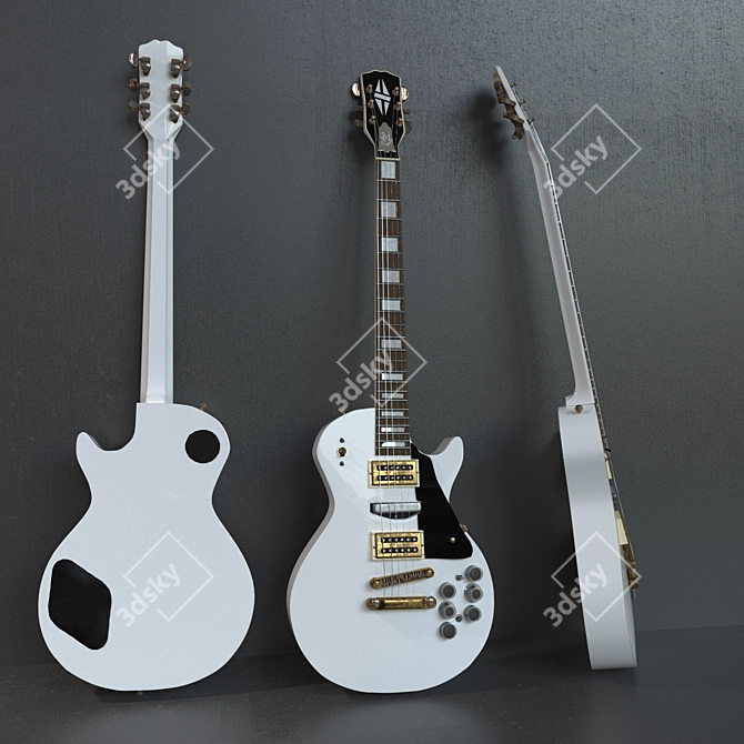 Epiphone Custom Modified Les Paul 3D model image 1