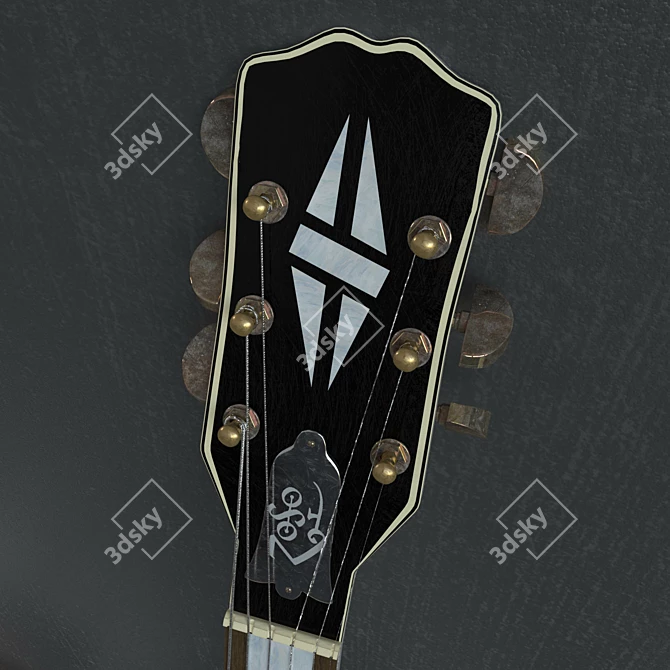 Epiphone Custom Modified Les Paul 3D model image 2