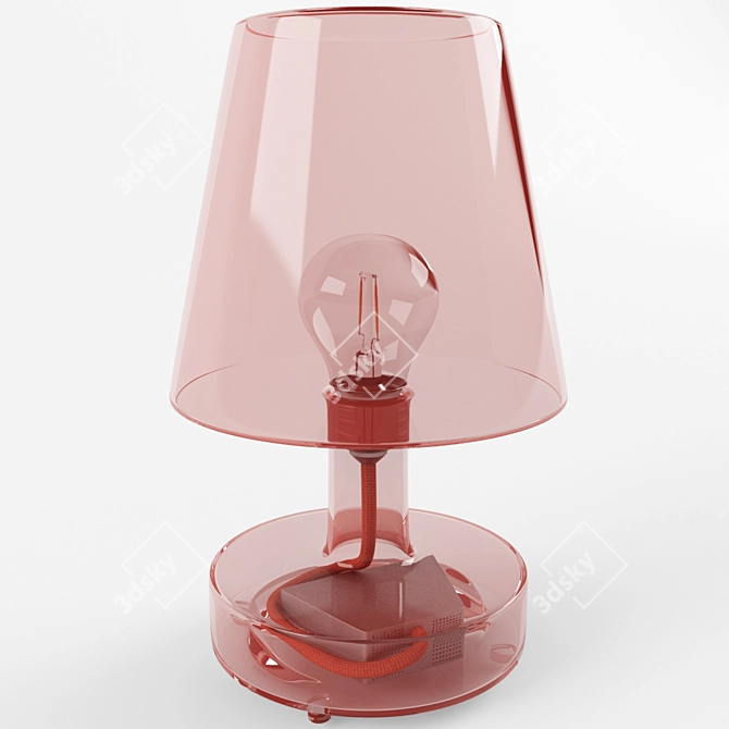 Retro-inspired LED Lamp Transloetje 3D model image 1