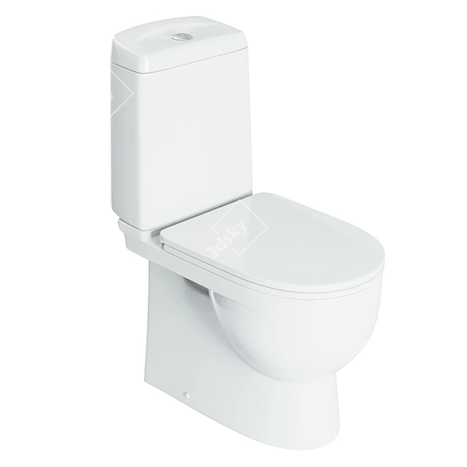 Sanita Luxe Best Toilet 3D model image 1