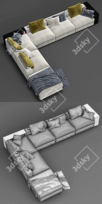 Elevate Your Space with Groundpiece 3D model image 3