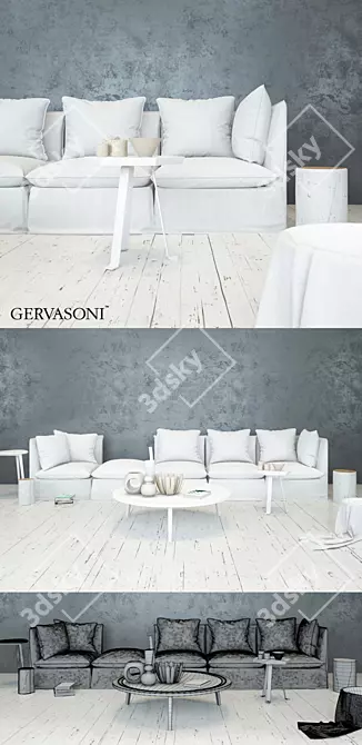Gervasoni Ghost 06P: Timeless Elegance 3D model image 3