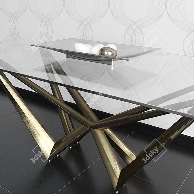 Aston Table: Stylish and Functional 3D model image 2